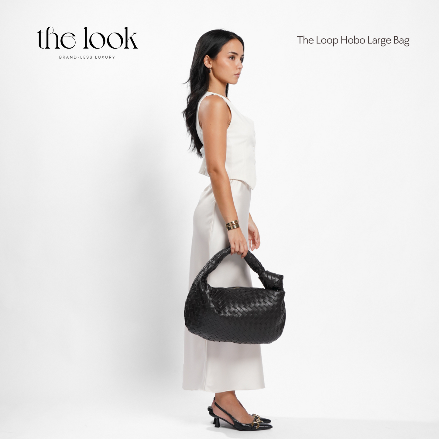 The Loop Large Hobo Bag Elité Edition in Fondant