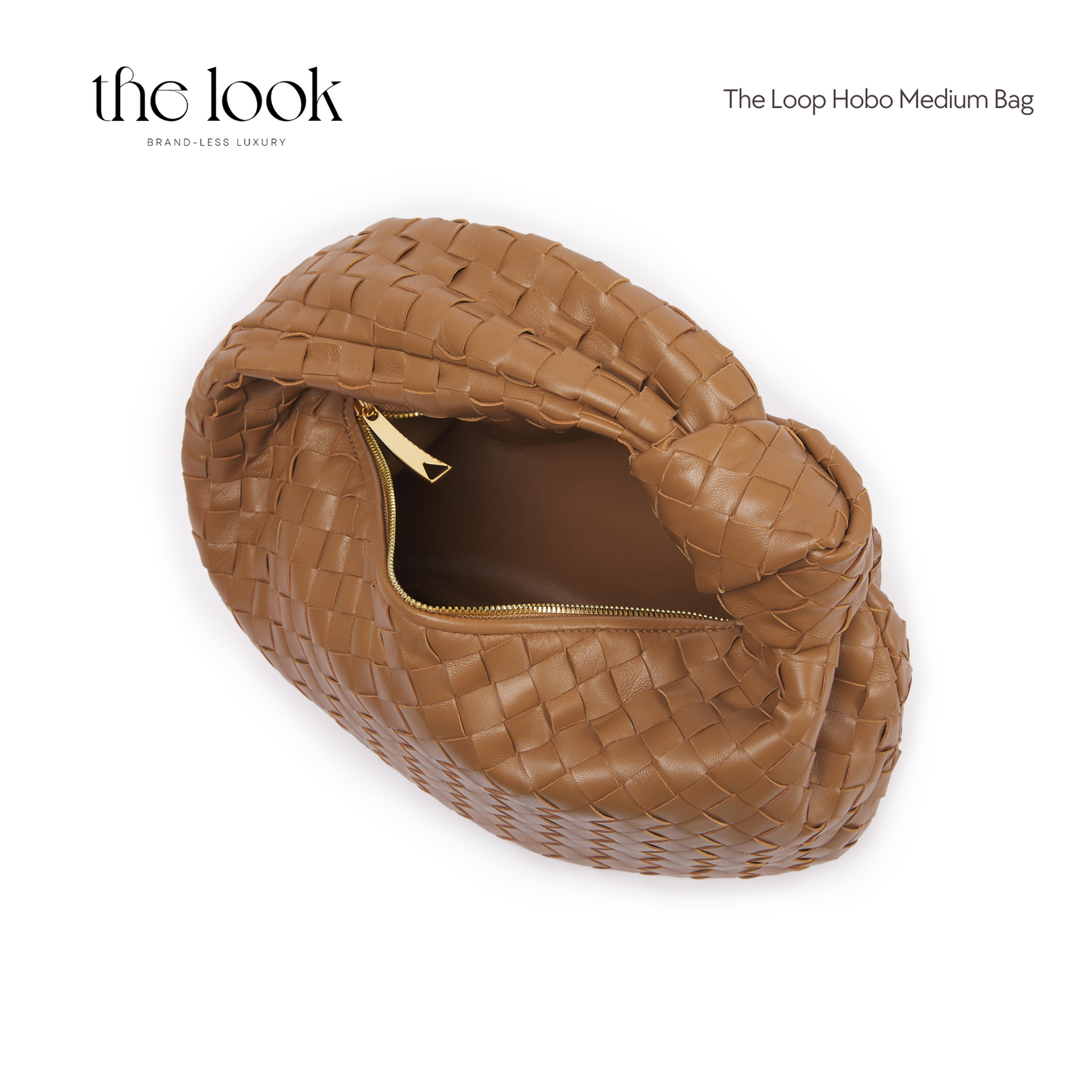 The Loop Medium Hobo Bag Elité Edition in Praline