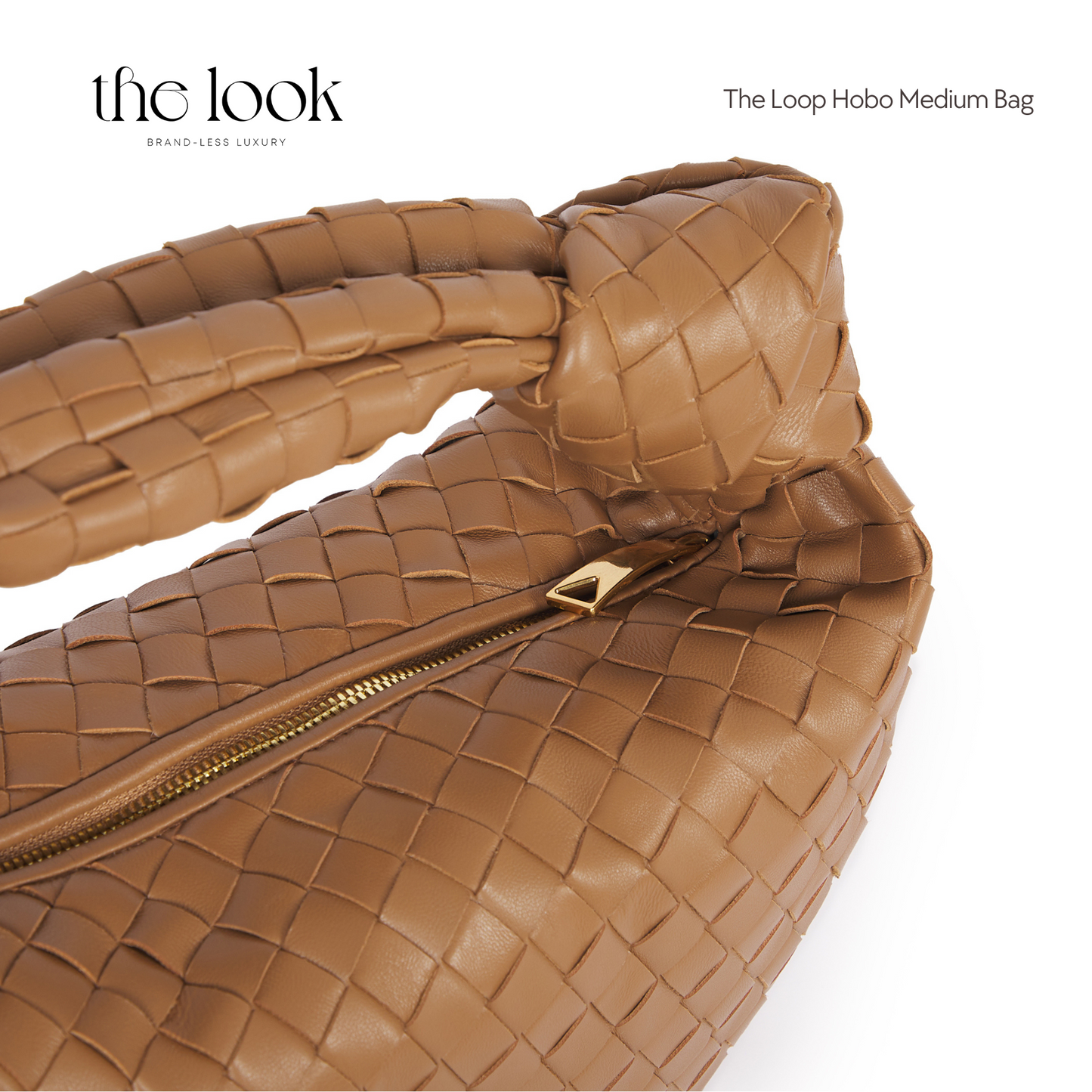 The Loop Medium Hobo Bag Elité Edition in Praline
