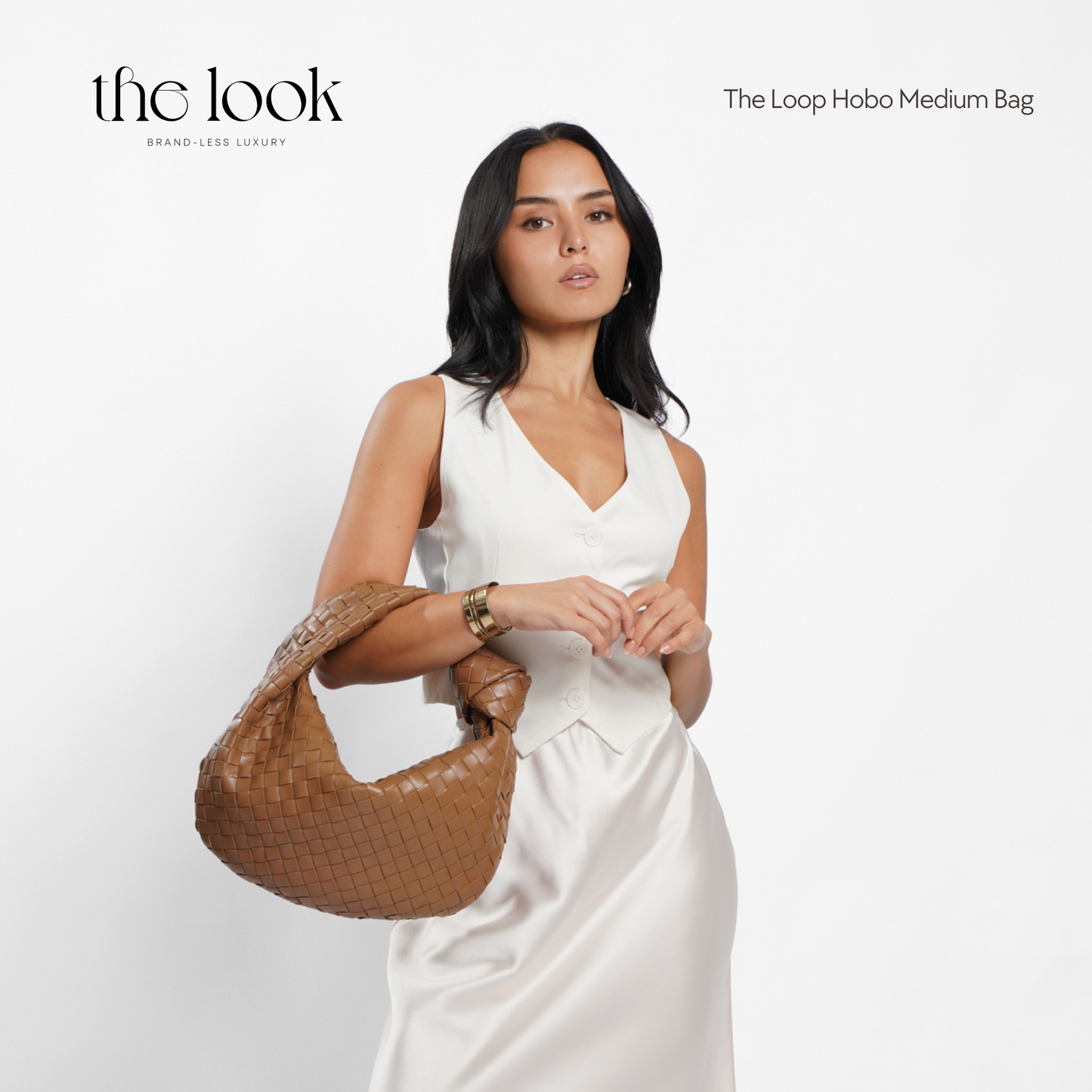 The Loop Medium Hobo Bag Elité Edition in Fondant