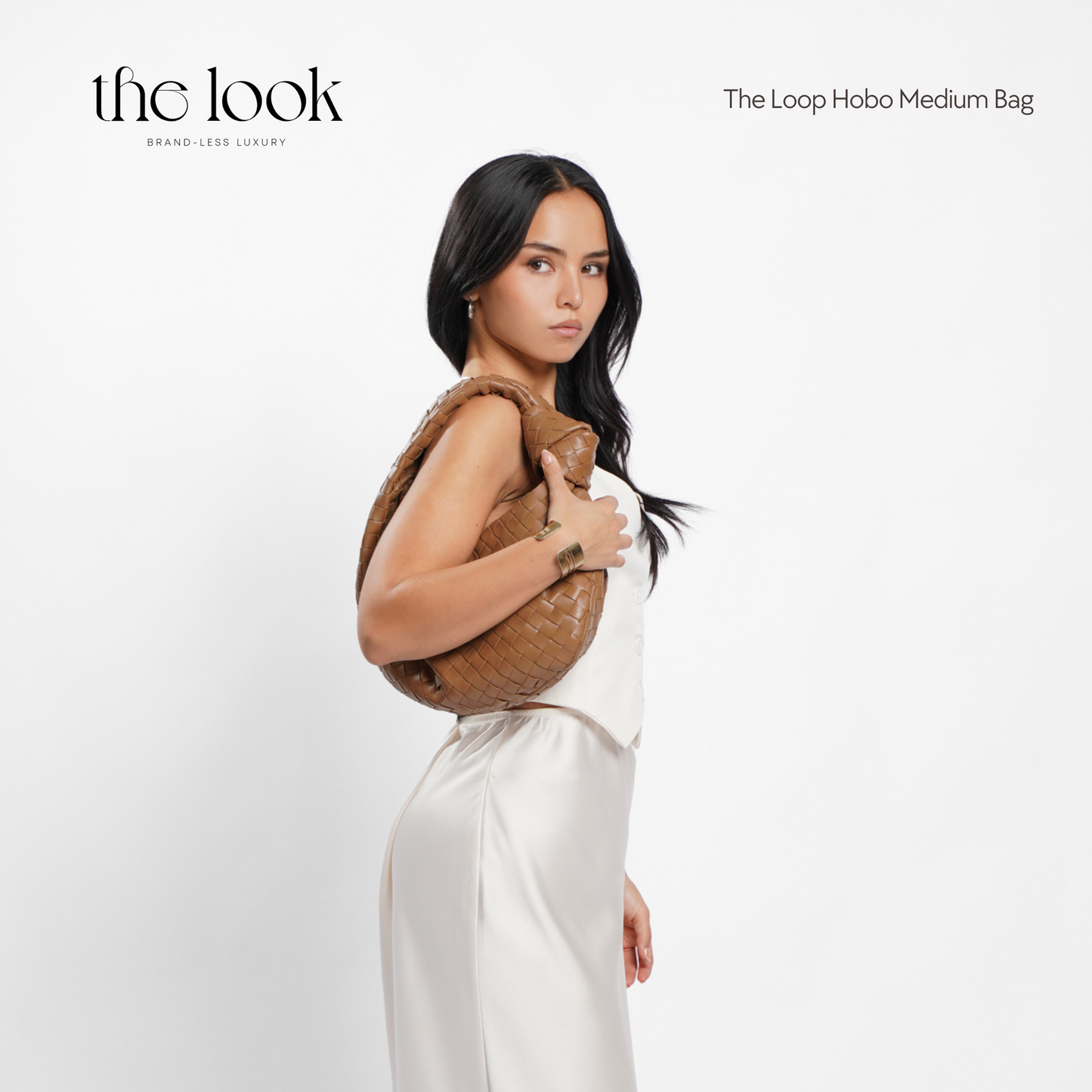 The Loop Medium Hobo Bag Elité Edition in Fondant