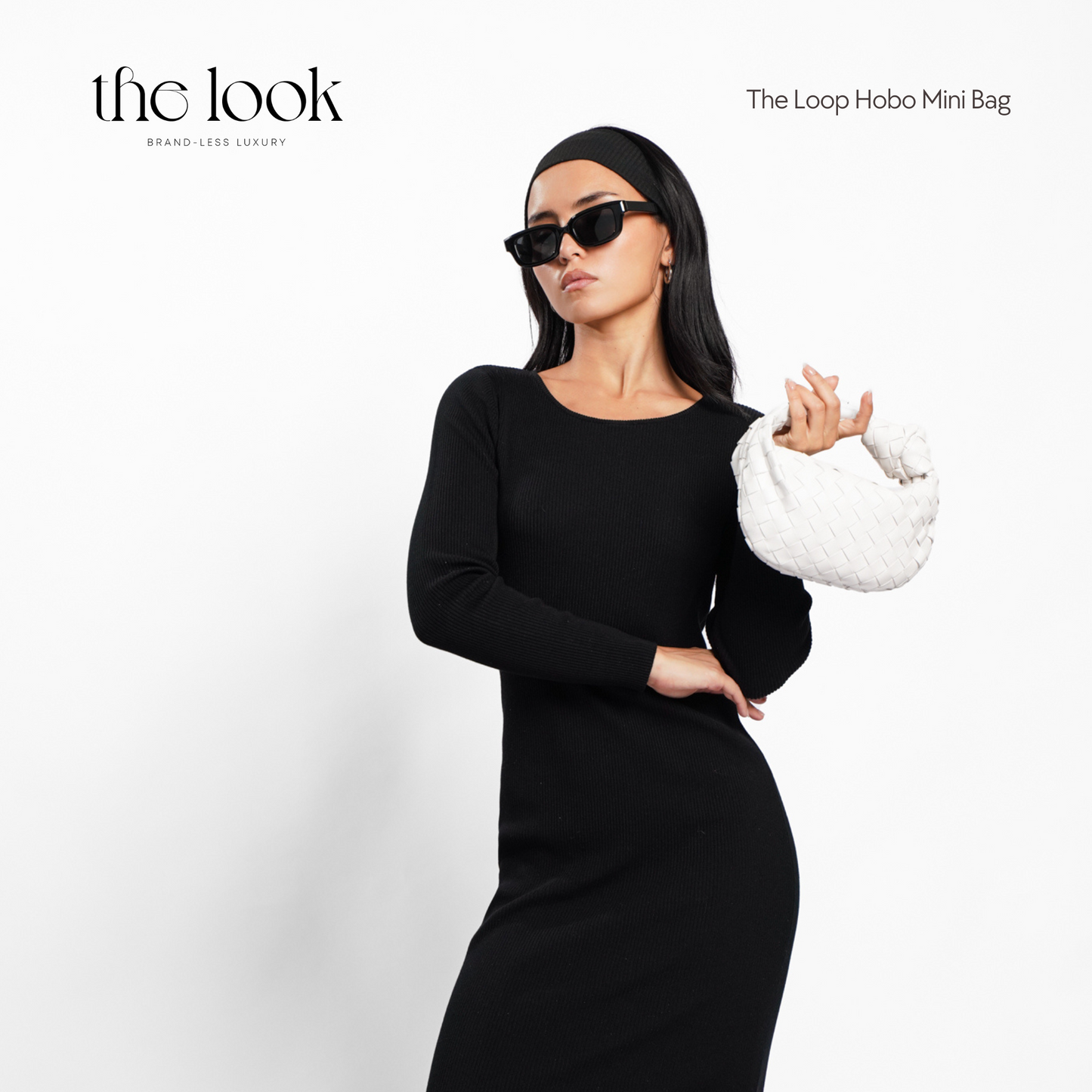 The Loop Mini Hobo Bag Elité Edition in Praline