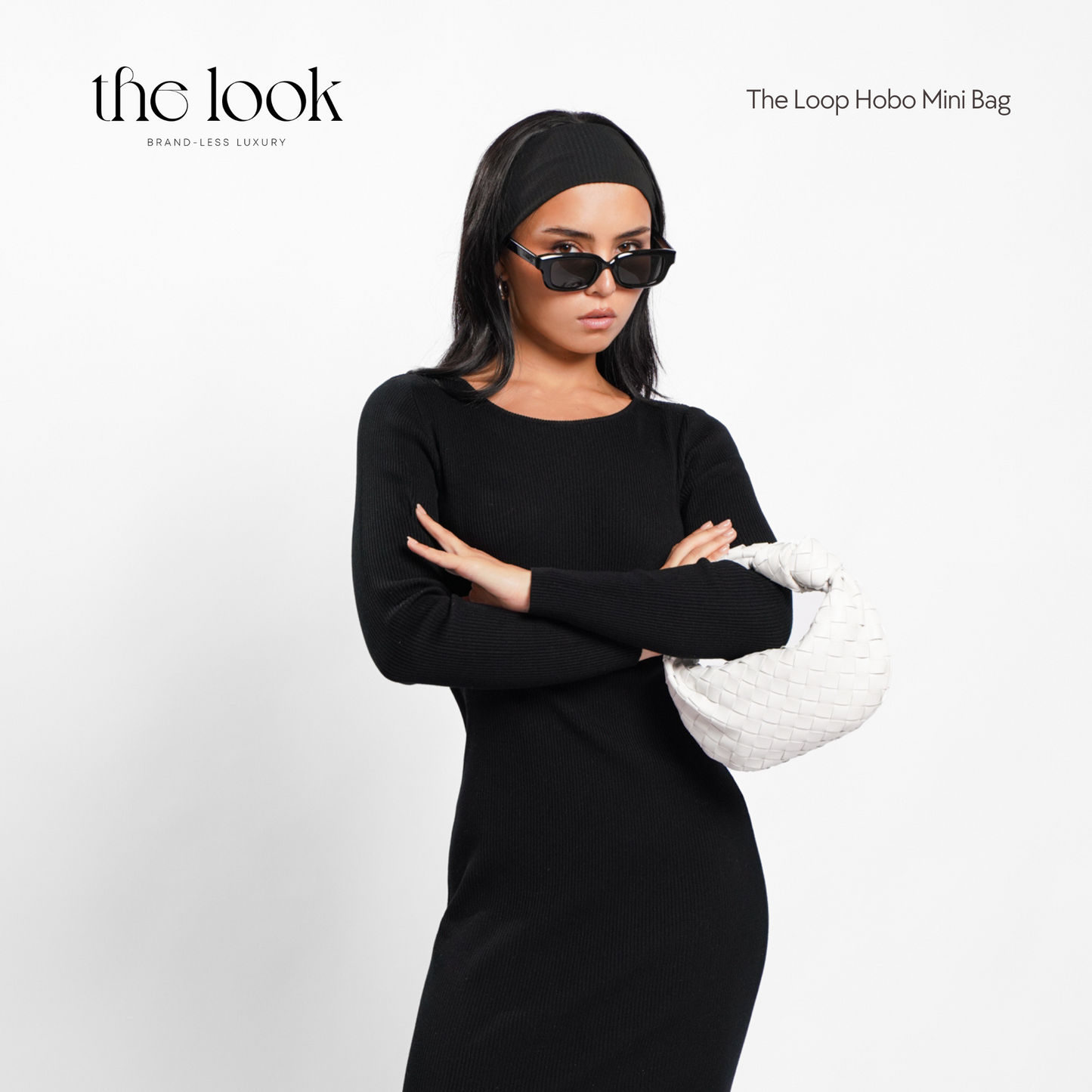 The Loop Mini Hobo Bag Elité Edition in Fondant