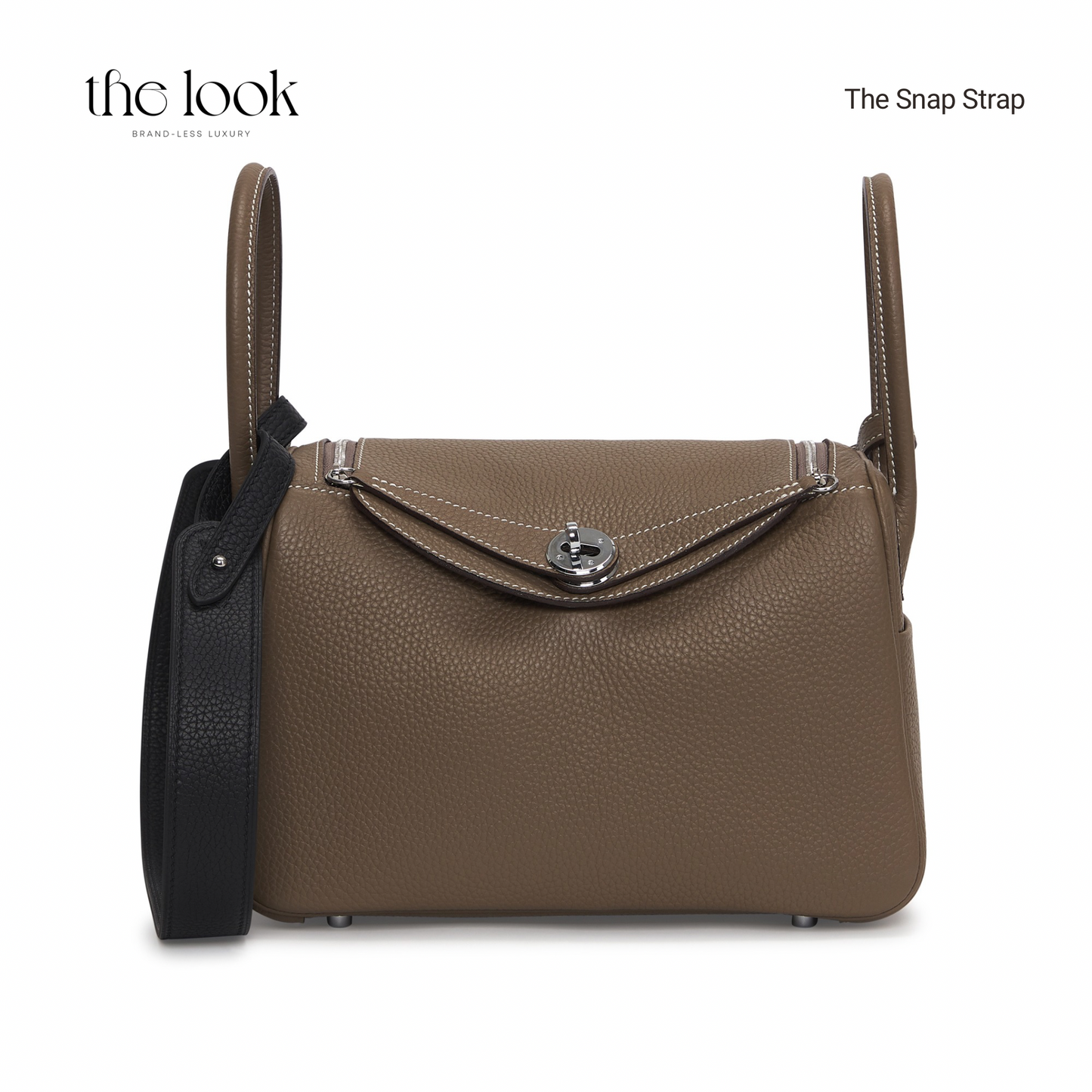 The Snap Strap (Removable Strap) in Noir by The Look