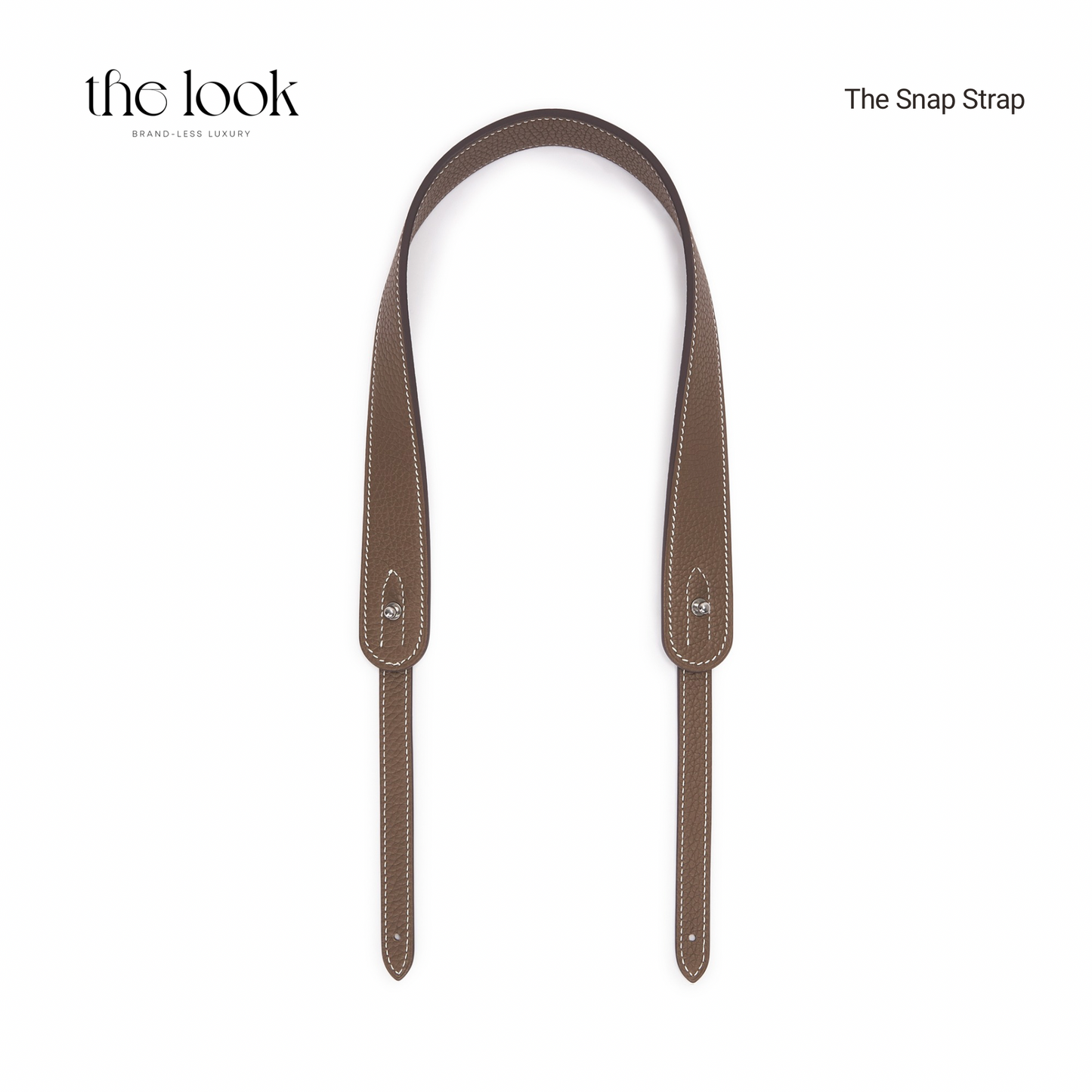 The Snap Strap (Removable Strap) in Etoupe by The Look