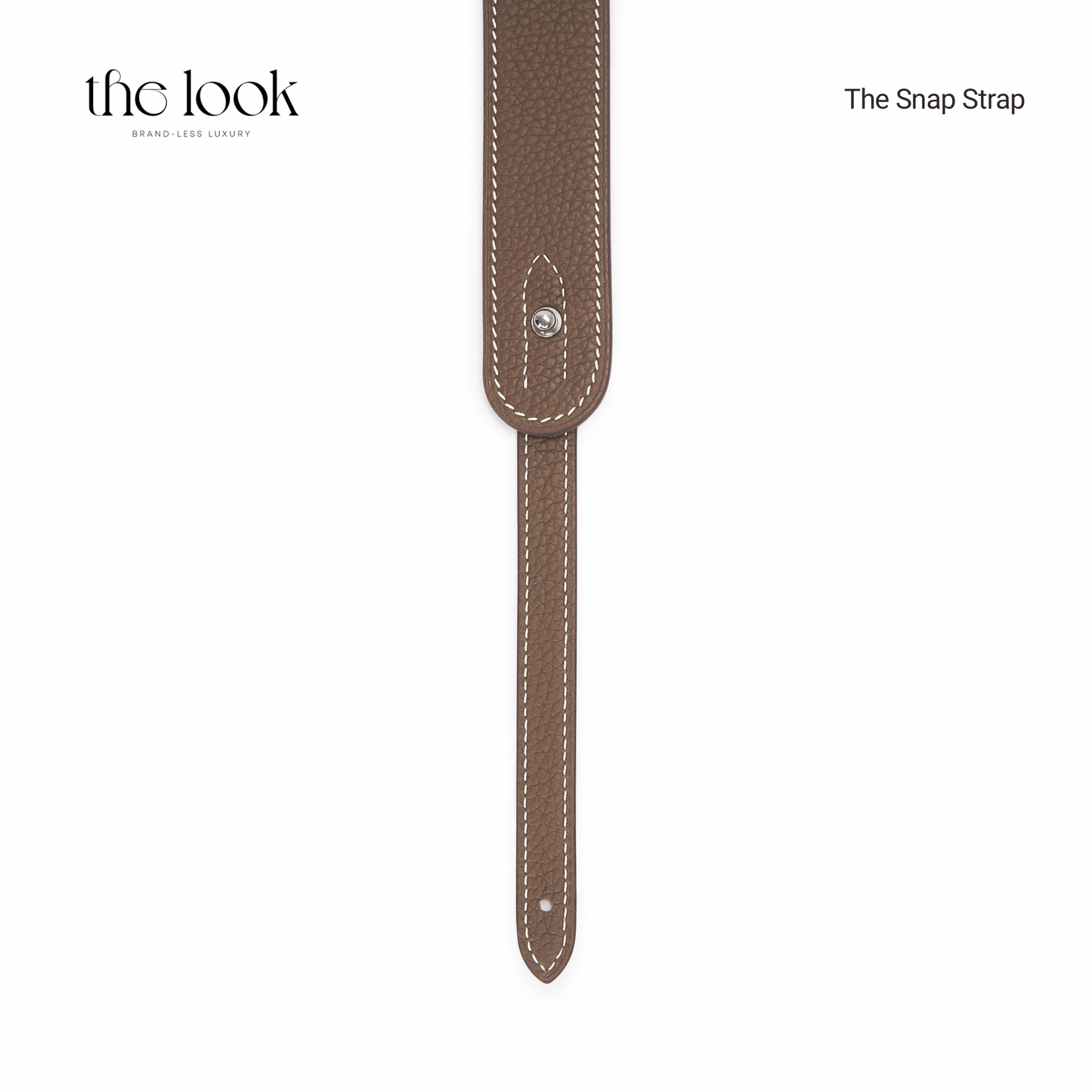 The Snap Strap (Removable Strap) in Etoupe by The Look