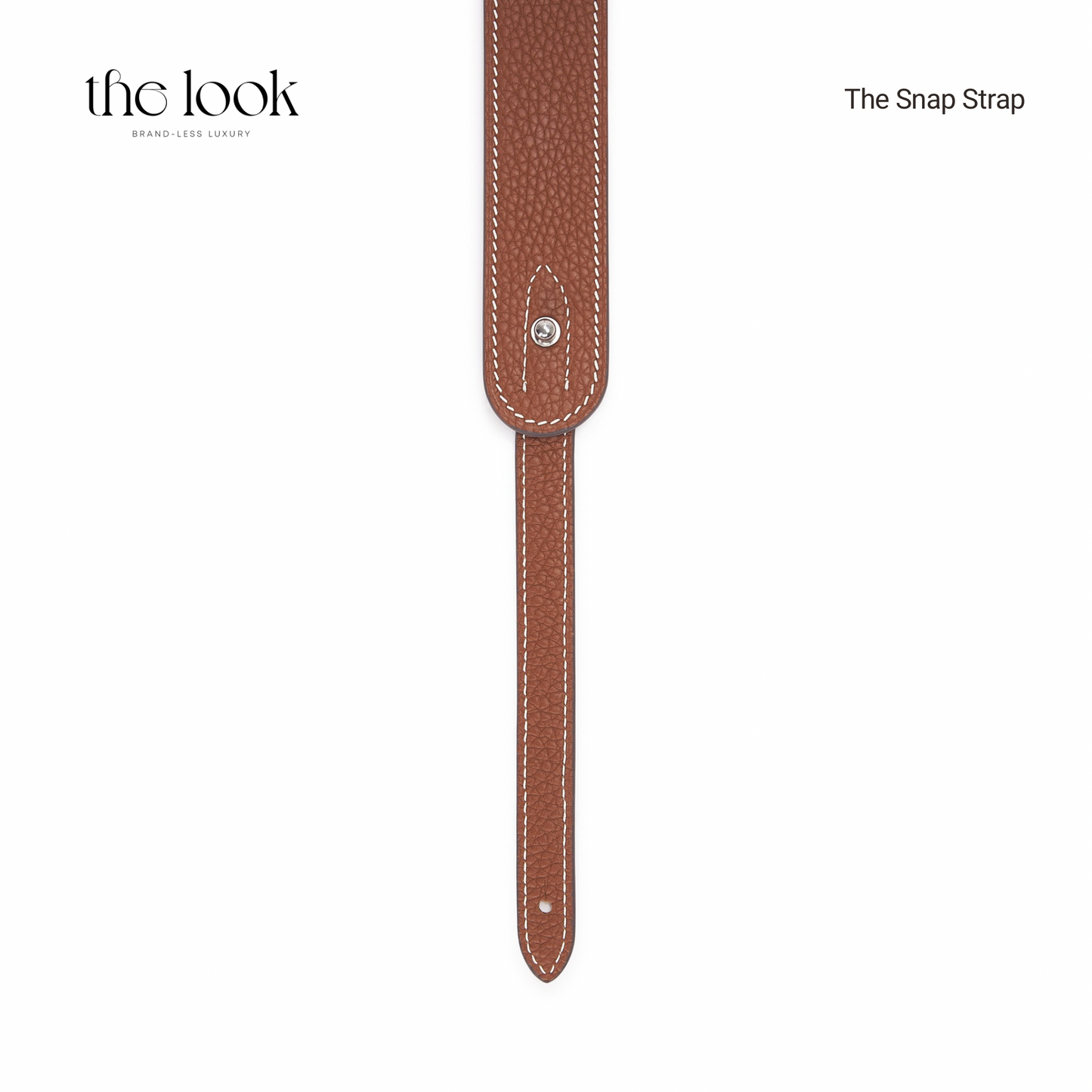 The Snap Strap (Removable Strap) in Gold Tan by The Look