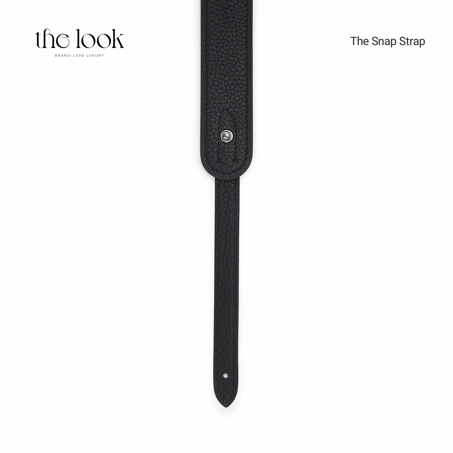 The Snap Strap (Removable Strap) in Noir by The Look