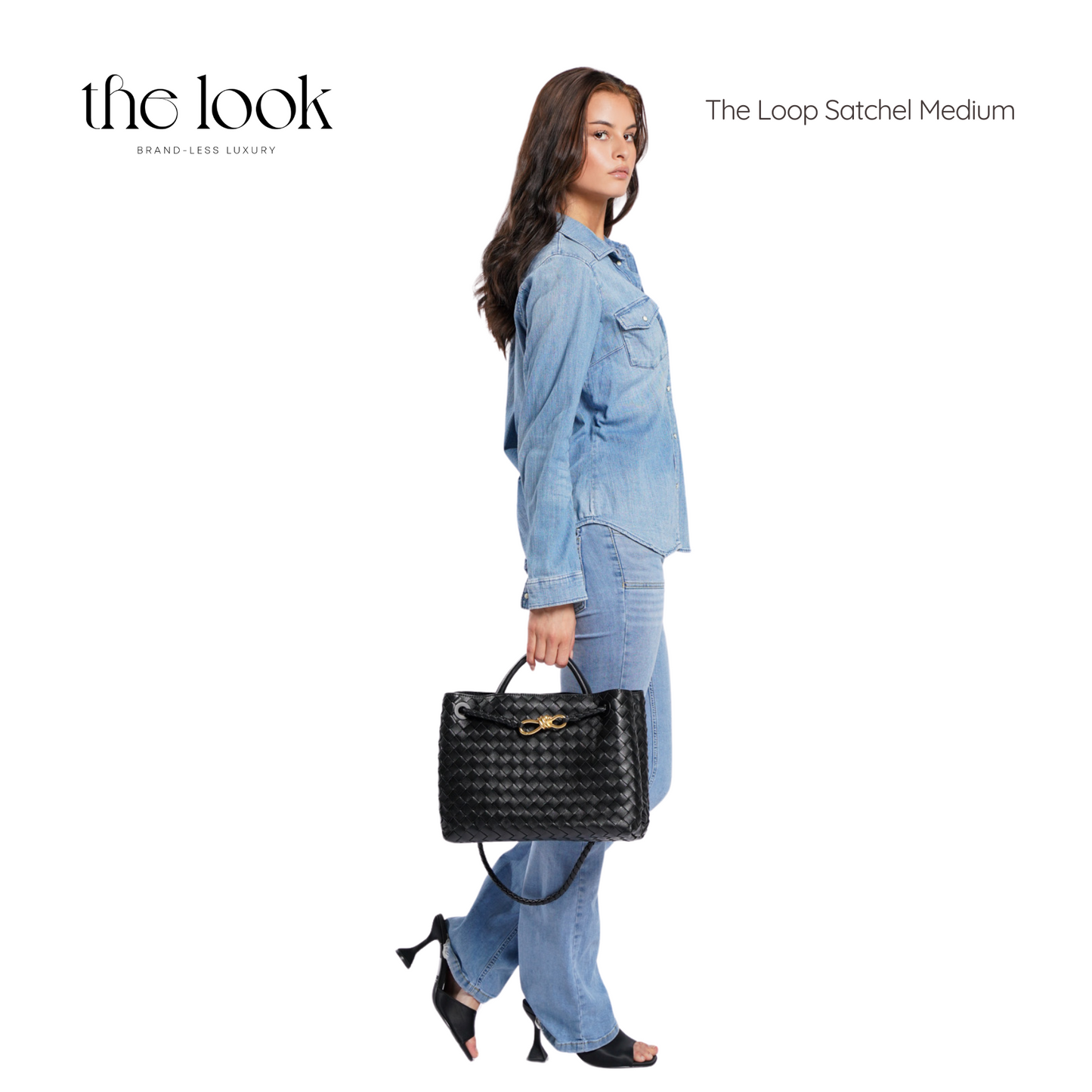 The Loop Medium Satchel Elité Edition in Noir