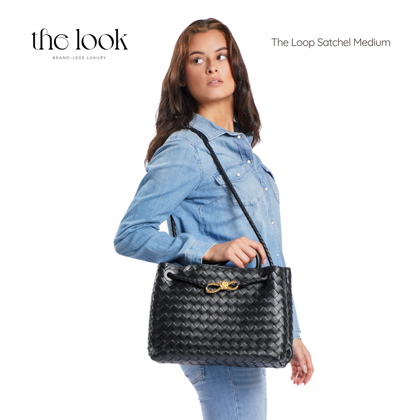The Loop Medium Satchel Elité Edition in Noir