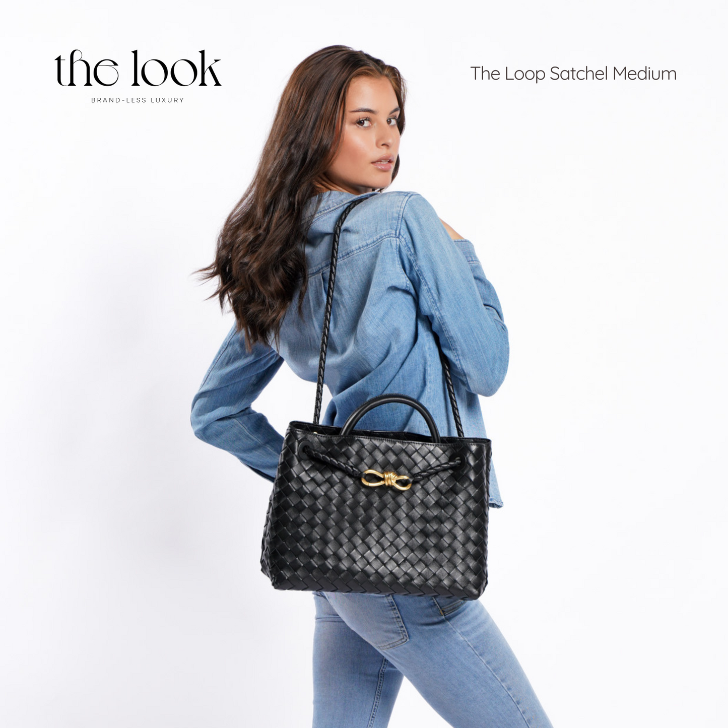 The Loop Medium Satchel Elité Edition in Barolo