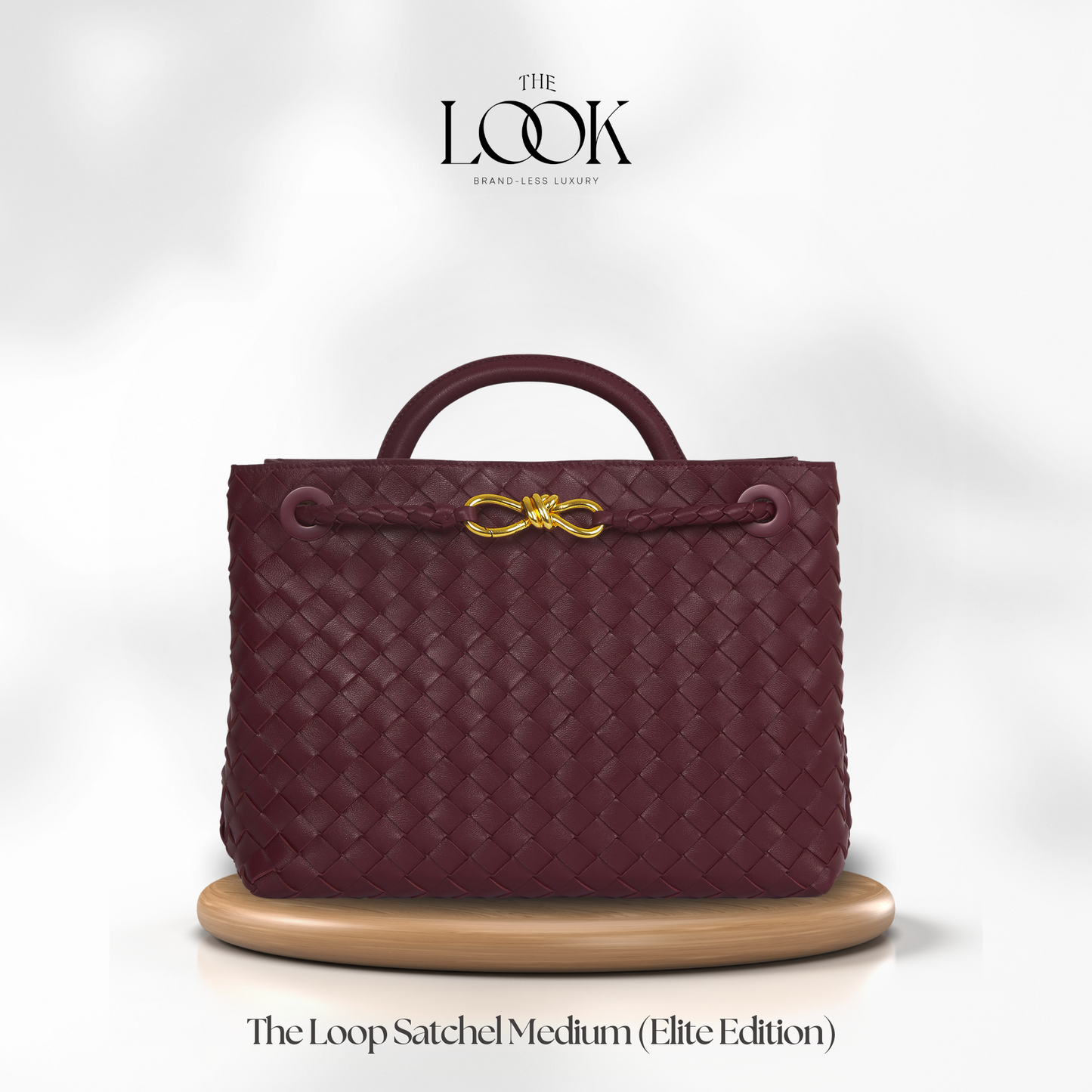 The Loop Medium Satchel Elité Edition in Barolo