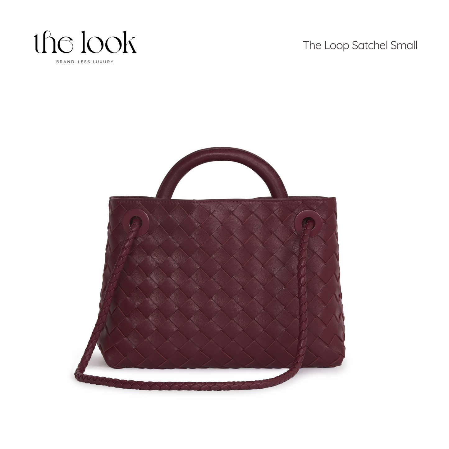 The Loop Small Satchel Elité Edition in Barolo