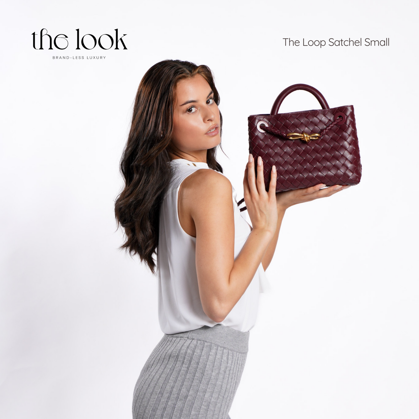 The Loop Small Satchel Elité Edition in Barolo