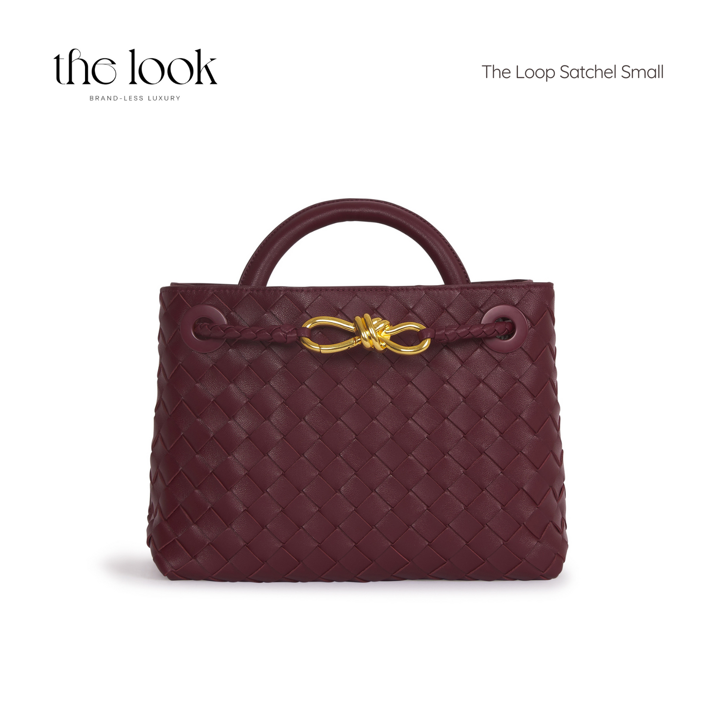 The Loop Small Satchel Elité Edition in Barolo