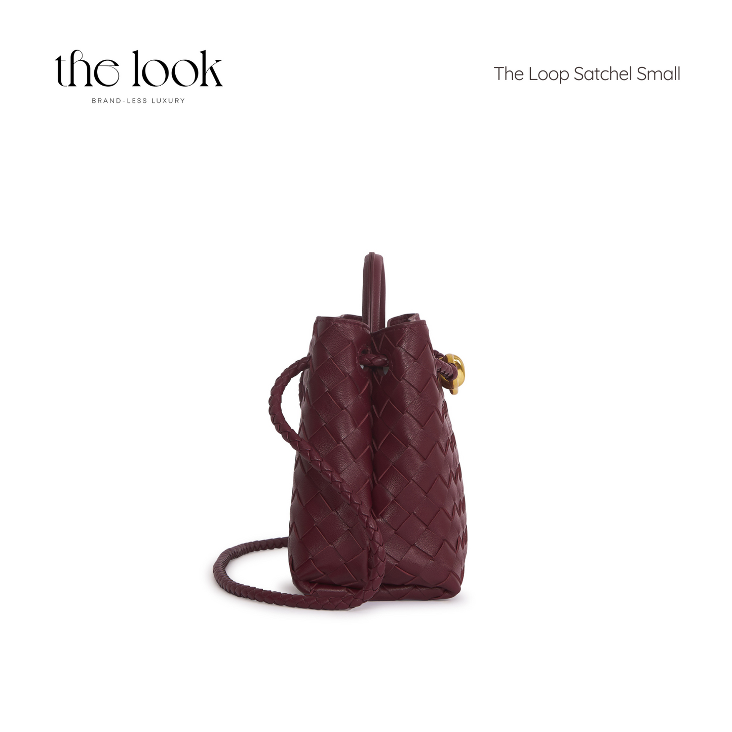The Loop Small Satchel Elité Edition in Barolo