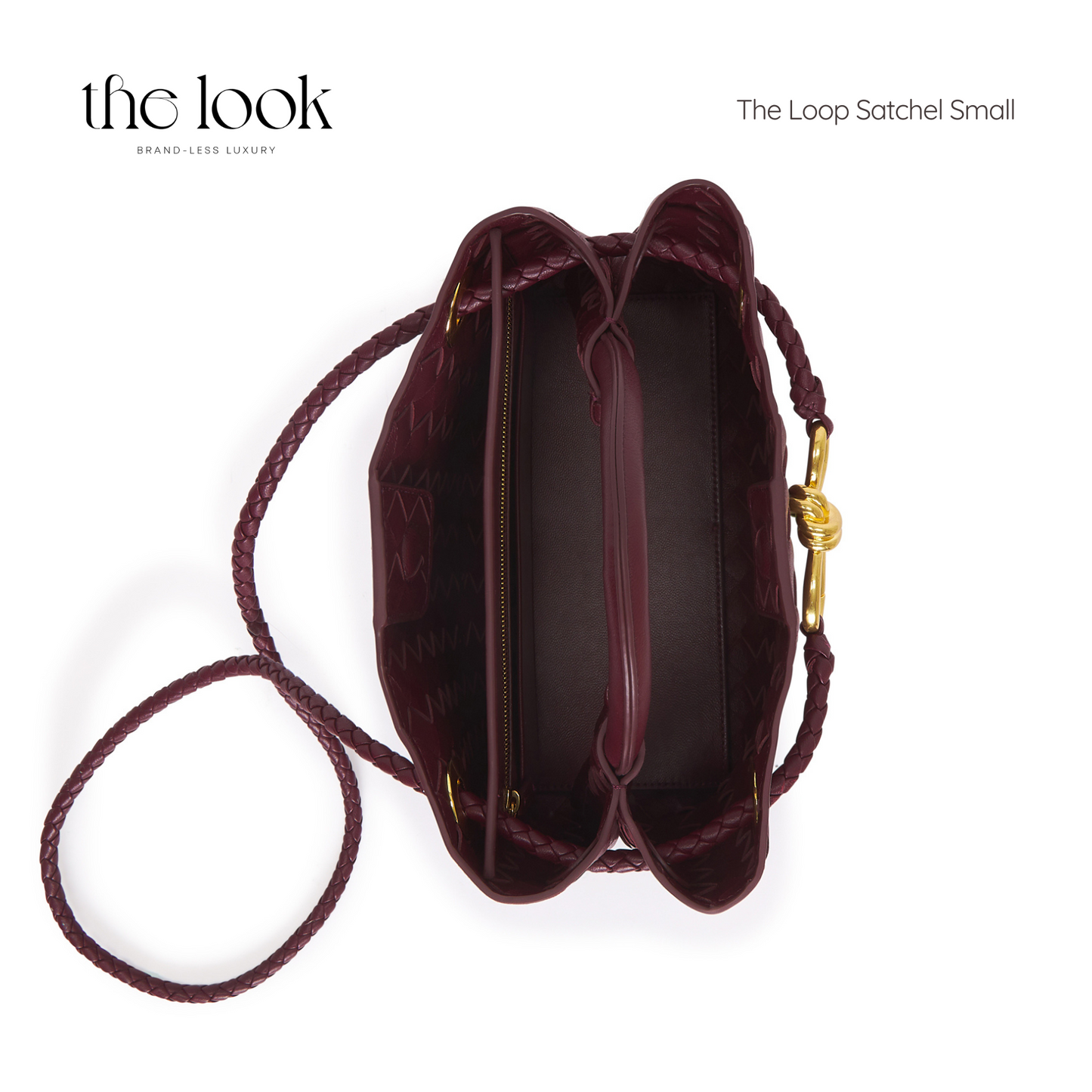 The Loop Small Satchel Elité Edition in Barolo