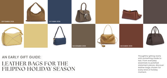 An Early Gift Guide: Leather Bags for the Filipino Holiday Season — The Look Officiel