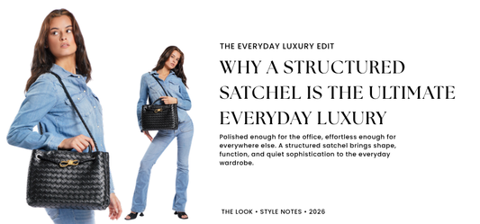 Why a Structured Satchel Is the Ultimate Everyday Luxury — The Look Officiel