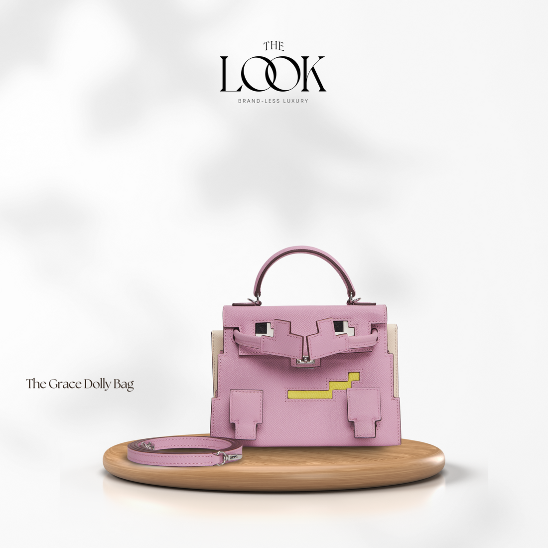 Genuine leather handbags in neutral shades — The Look Officiel