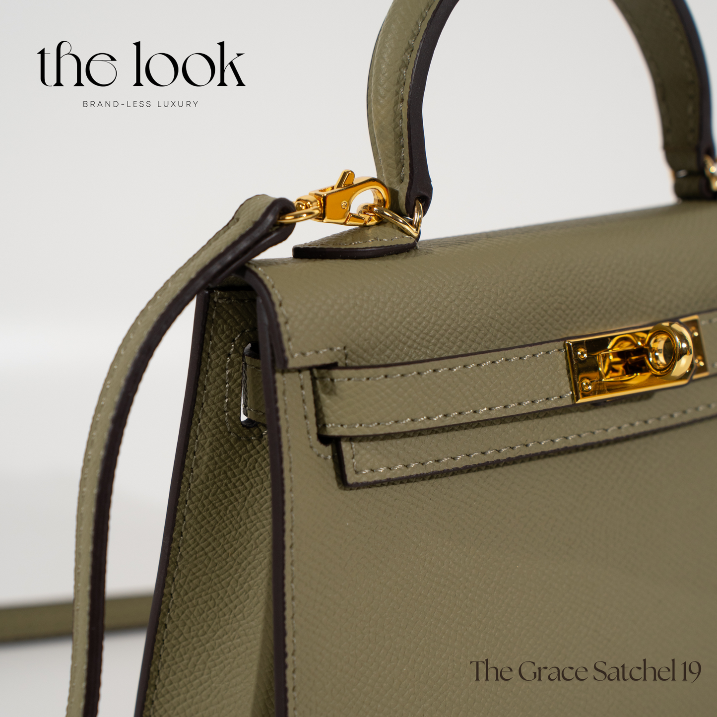 The Grace 19 Mini in Desert Sage GHW by The Look