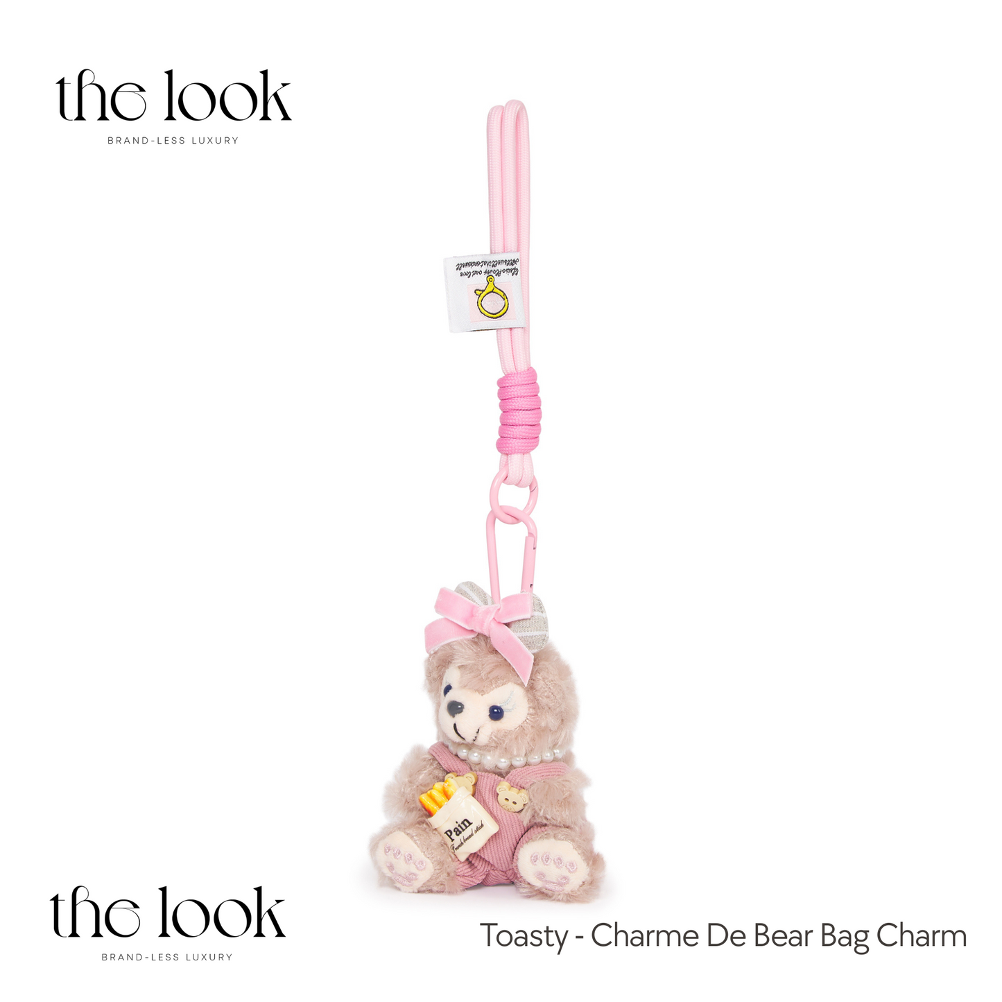 Charme De Bear Plush Bag Charm