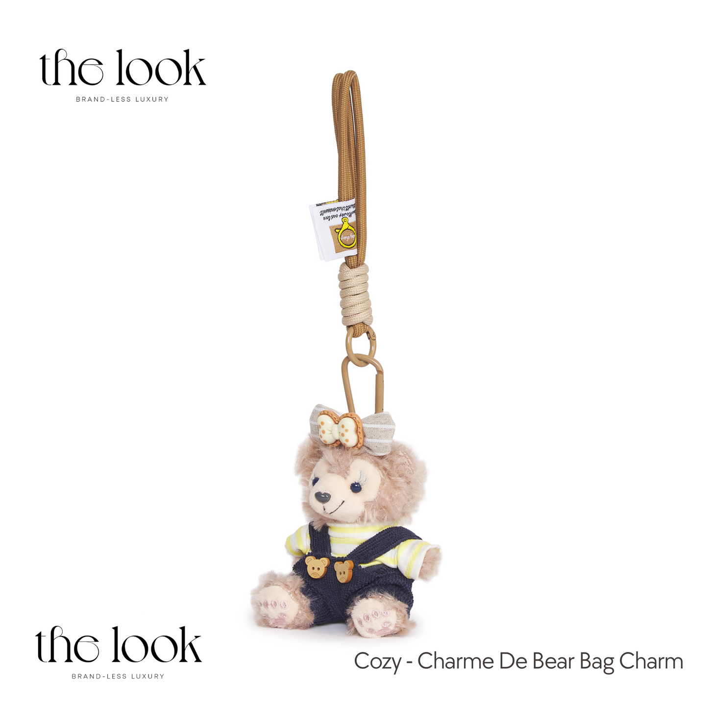 Charme De Bear Plush Bag Charm