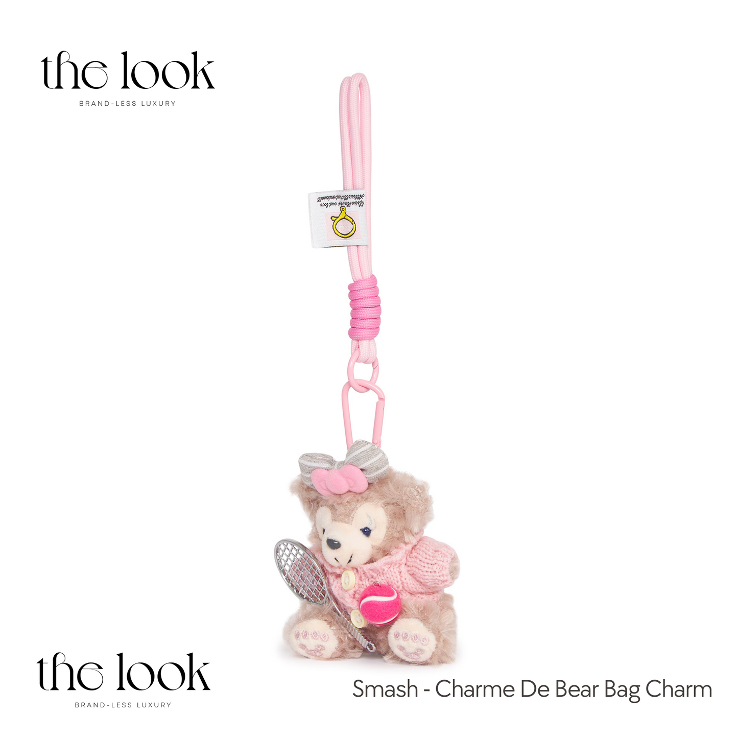 Charme De Bear Plush Bag Charm