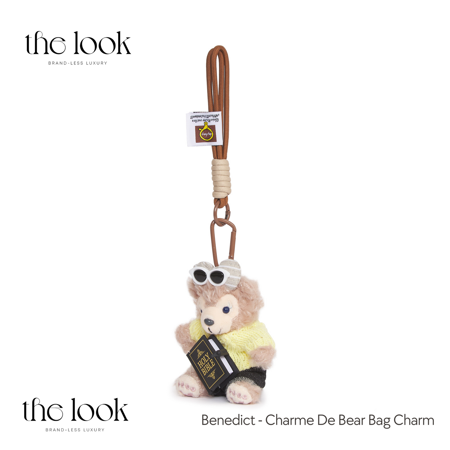 Charme De Bear Plush Bag Charm