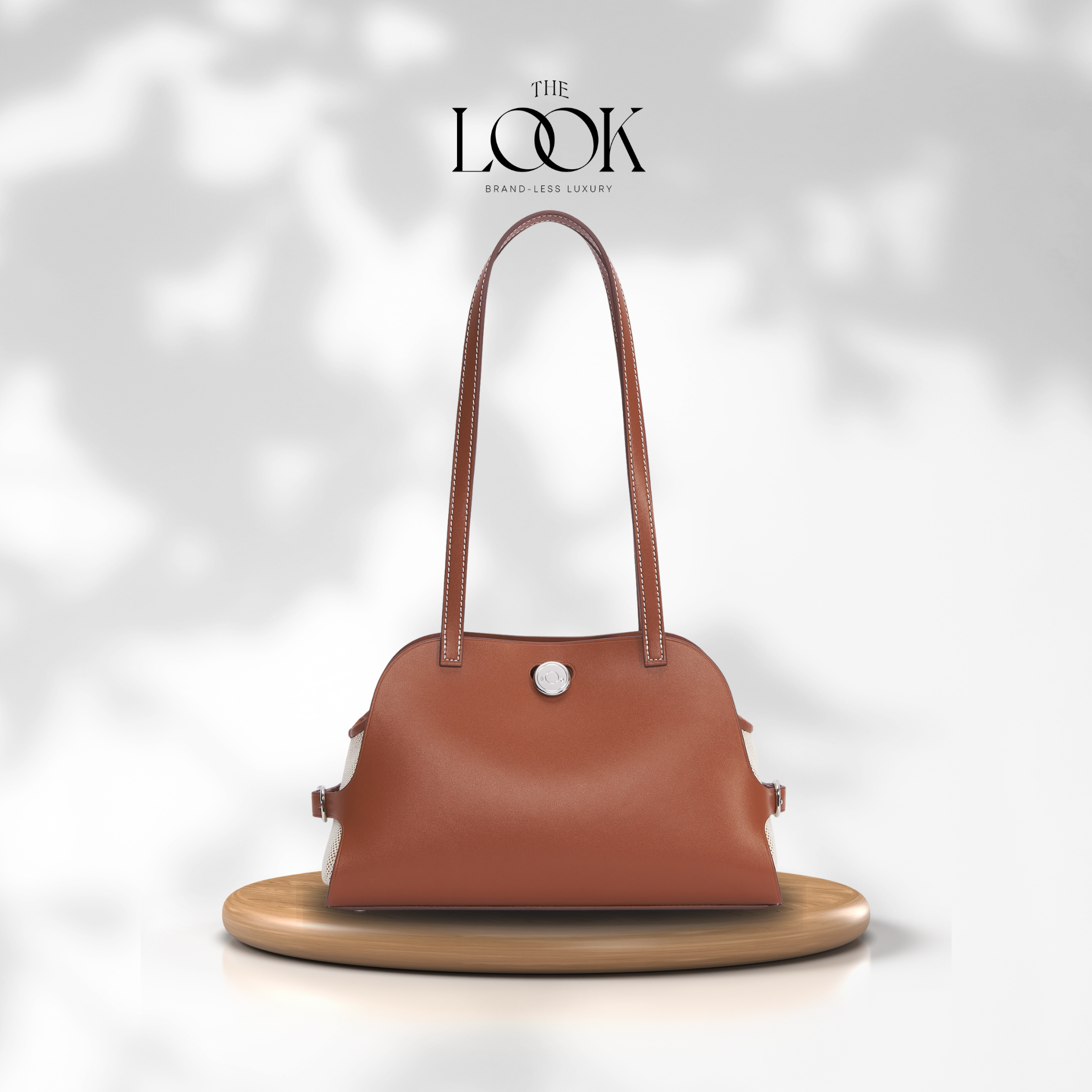 The Elise Shoulder Bag — genuine leather handbag, The Look Officiel