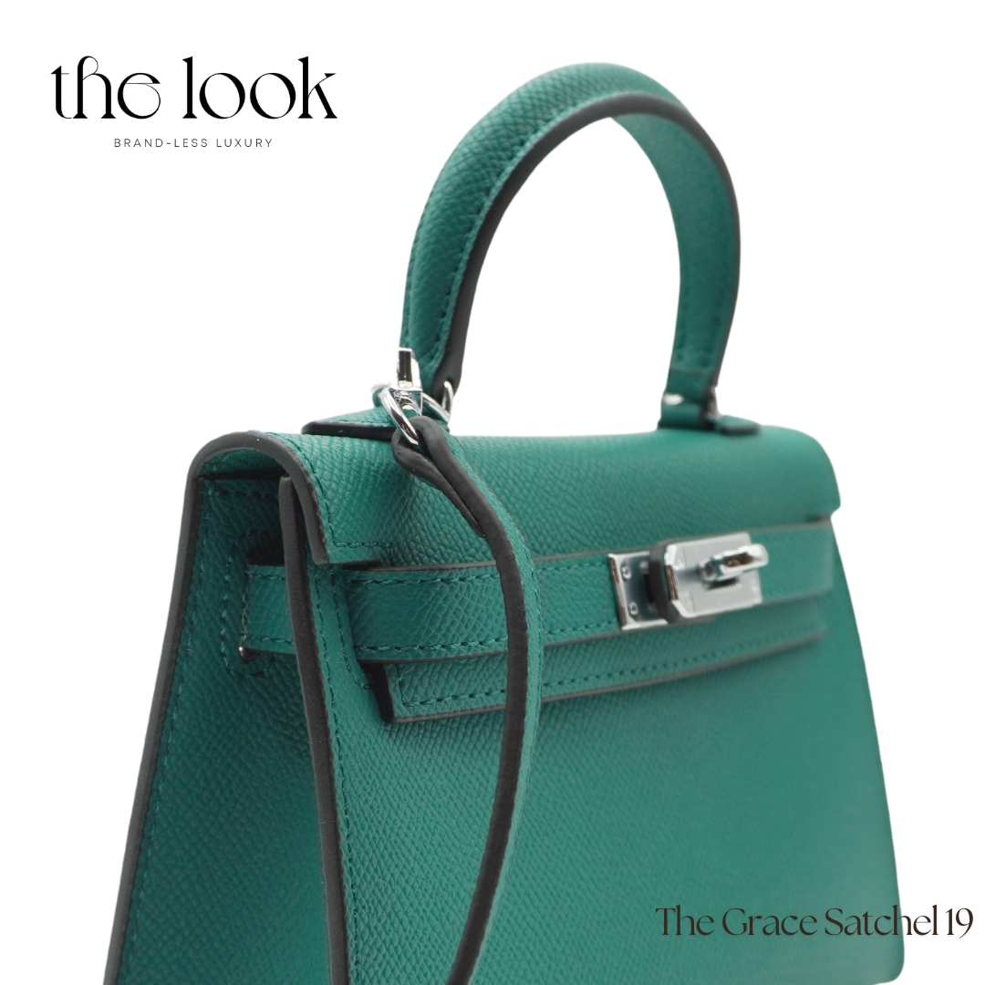 The Grace 19 Mini in Malachite SHW by The Look