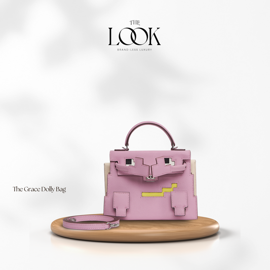 The Grace Dolly Satchel in Bubblegum Pink (Elité)