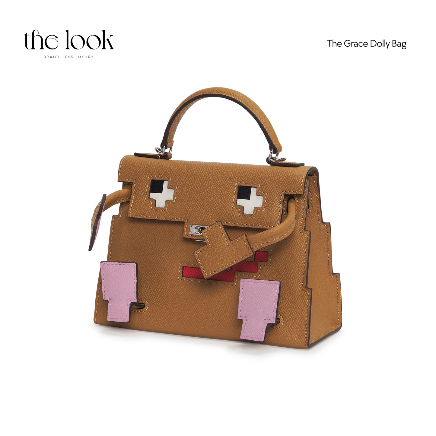 The Grace Dolly Satchel in Gold Tan (Elité)