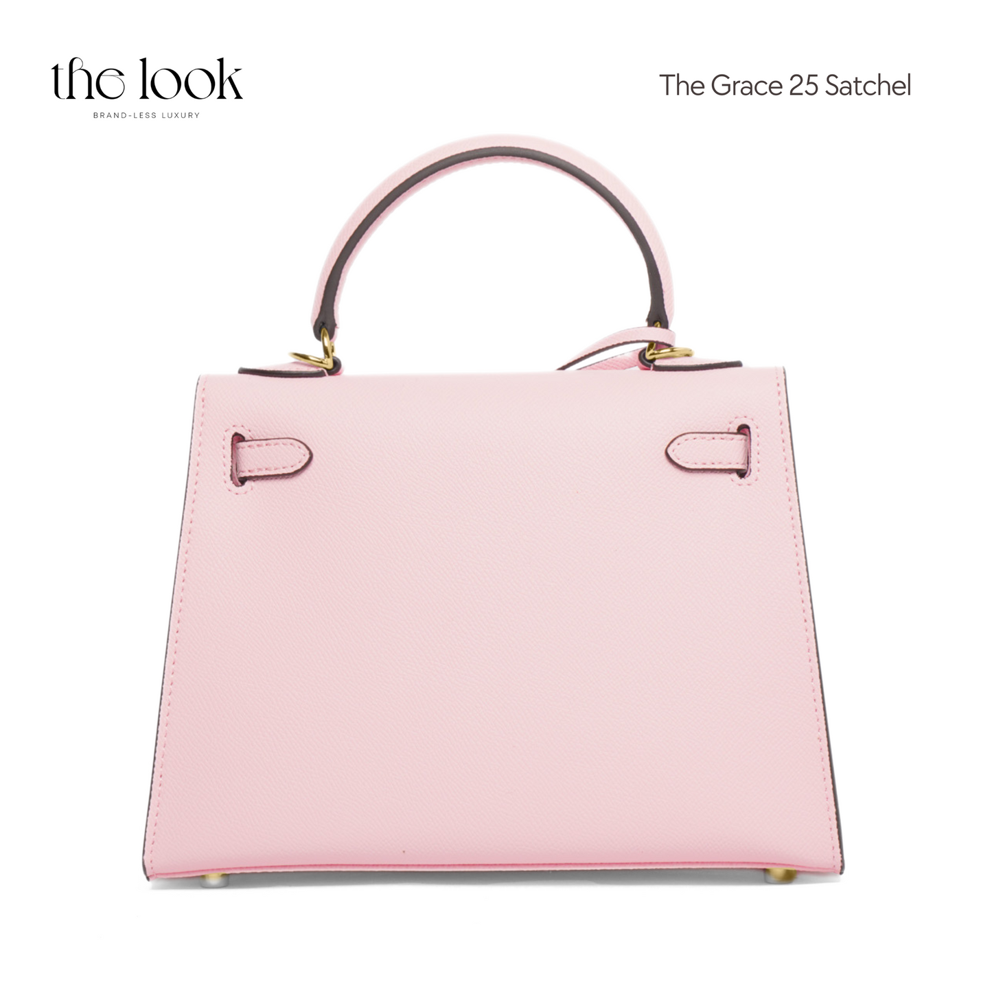 The Grace 25 Epsom Leather in Sakura GHW by The Look
