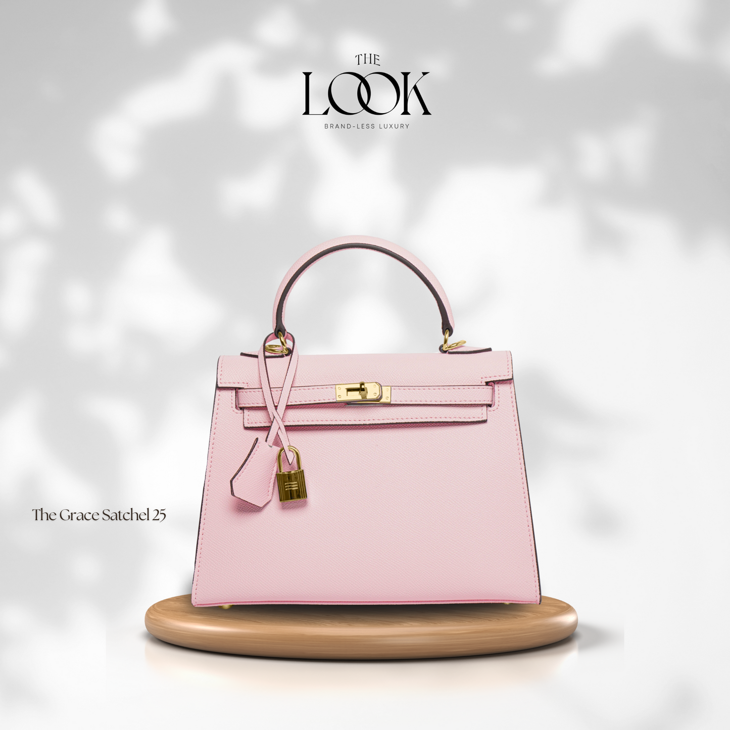 The Grace 25 Epsom Leather in Sakura GHW by The Look