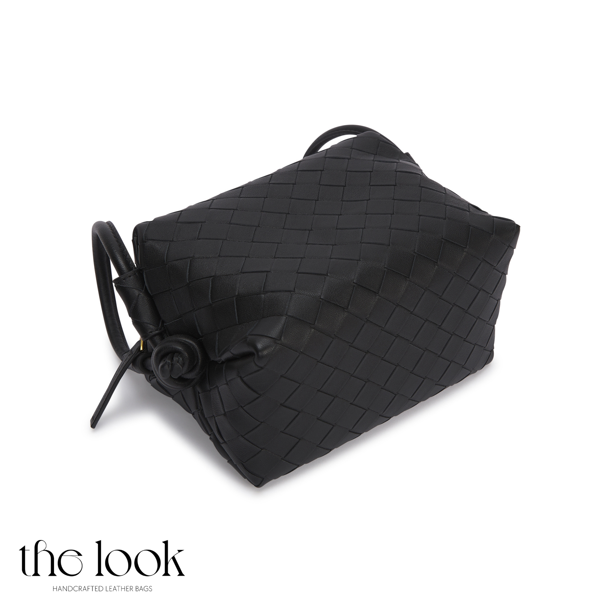 The Loop Two-Way Crossbody, Elité Edition — genuine leather handbag, back view | The Look Officiel