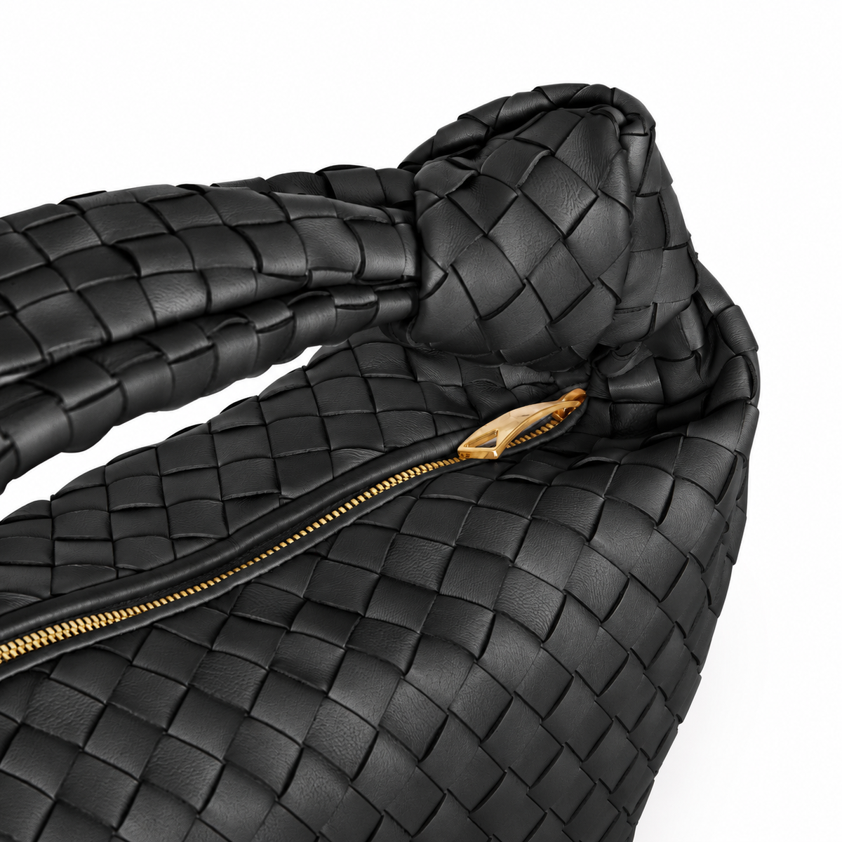 The Loop Medium Hobo Bag (Elité Edition) — handcrafted genuine leather hobo bag, view 20, The Look Officiel