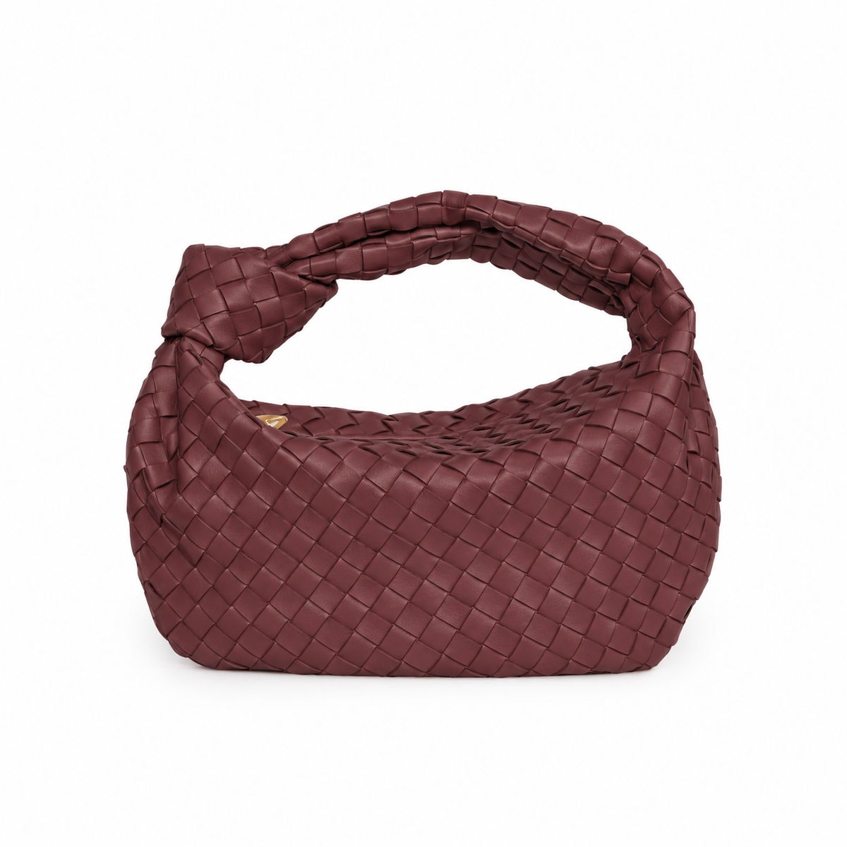 The Loop Medium Hobo Bag (Elité Edition) — handcrafted genuine leather hobo bag, view 12, The Look Officiel