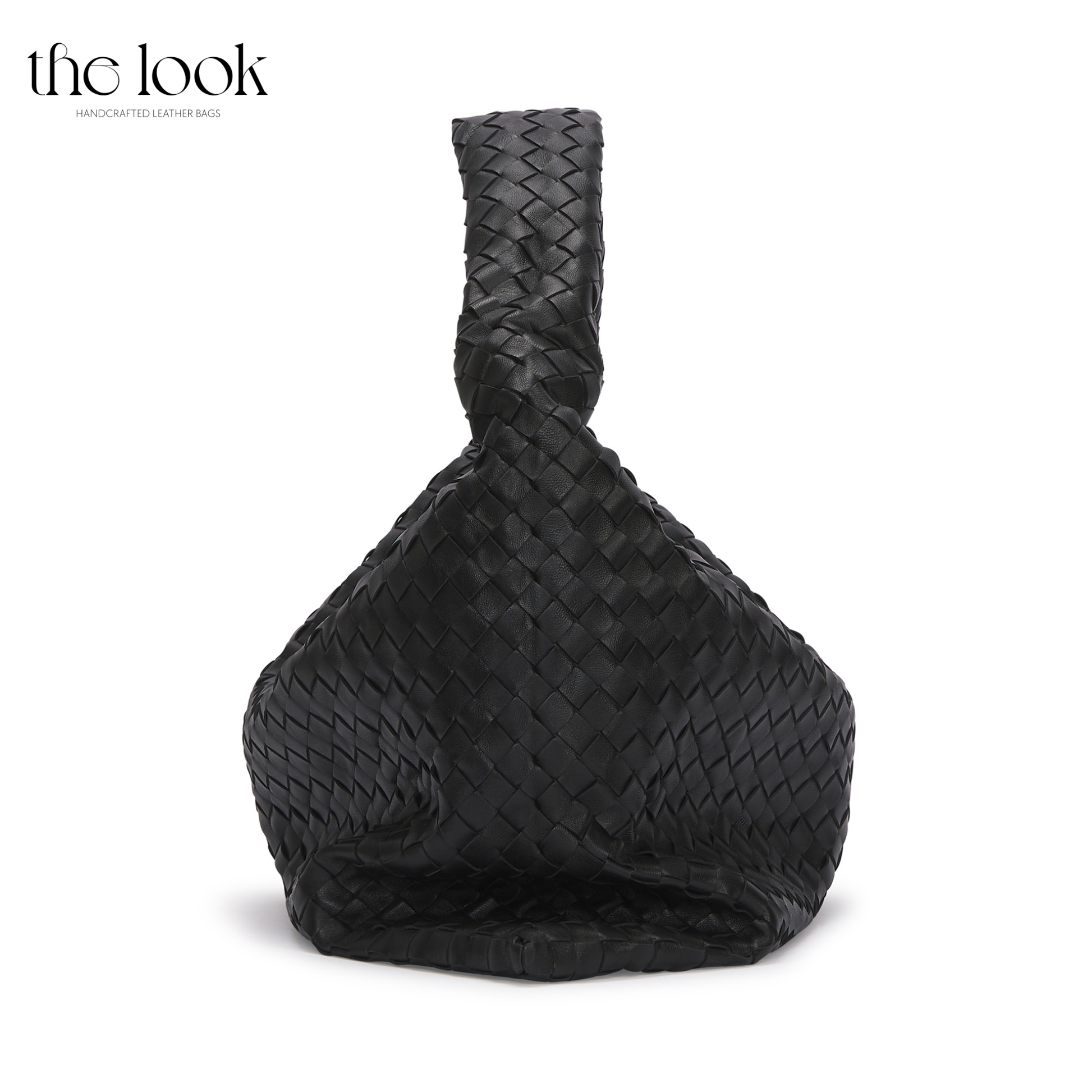 The Loop Maxi Shoulder Bag, Elité Edition — genuine leather handbag, worn | The Look Officiel