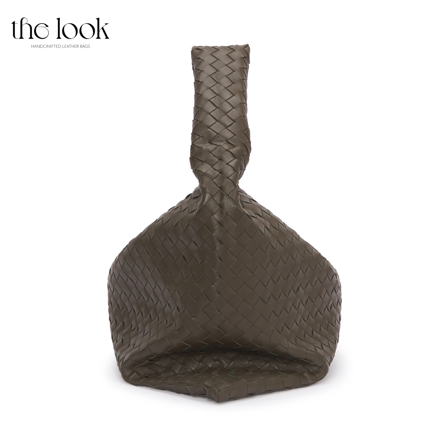 The Loop Maxi Shoulder Bag, Elité Edition — genuine leather handbag, interior | The Look Officiel