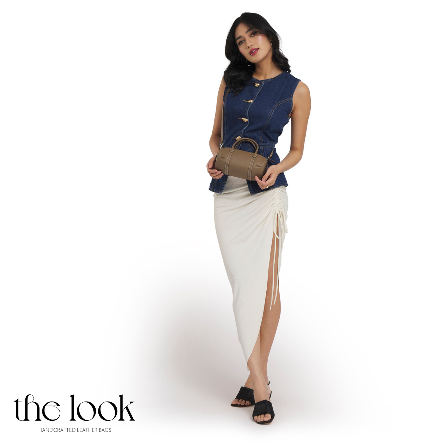 The Luna Barrel Mini Crossbody