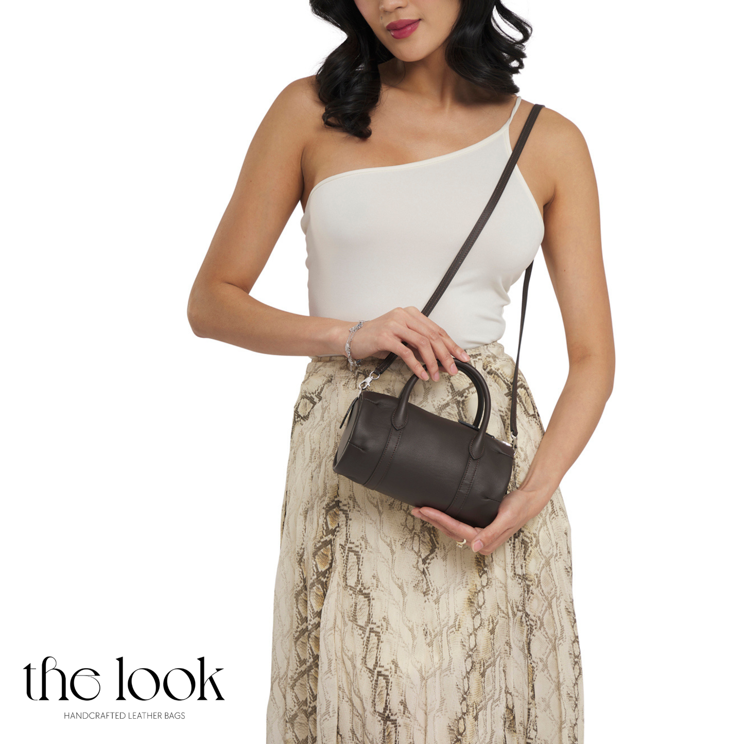 The Luna Barrel Mini Crossbody