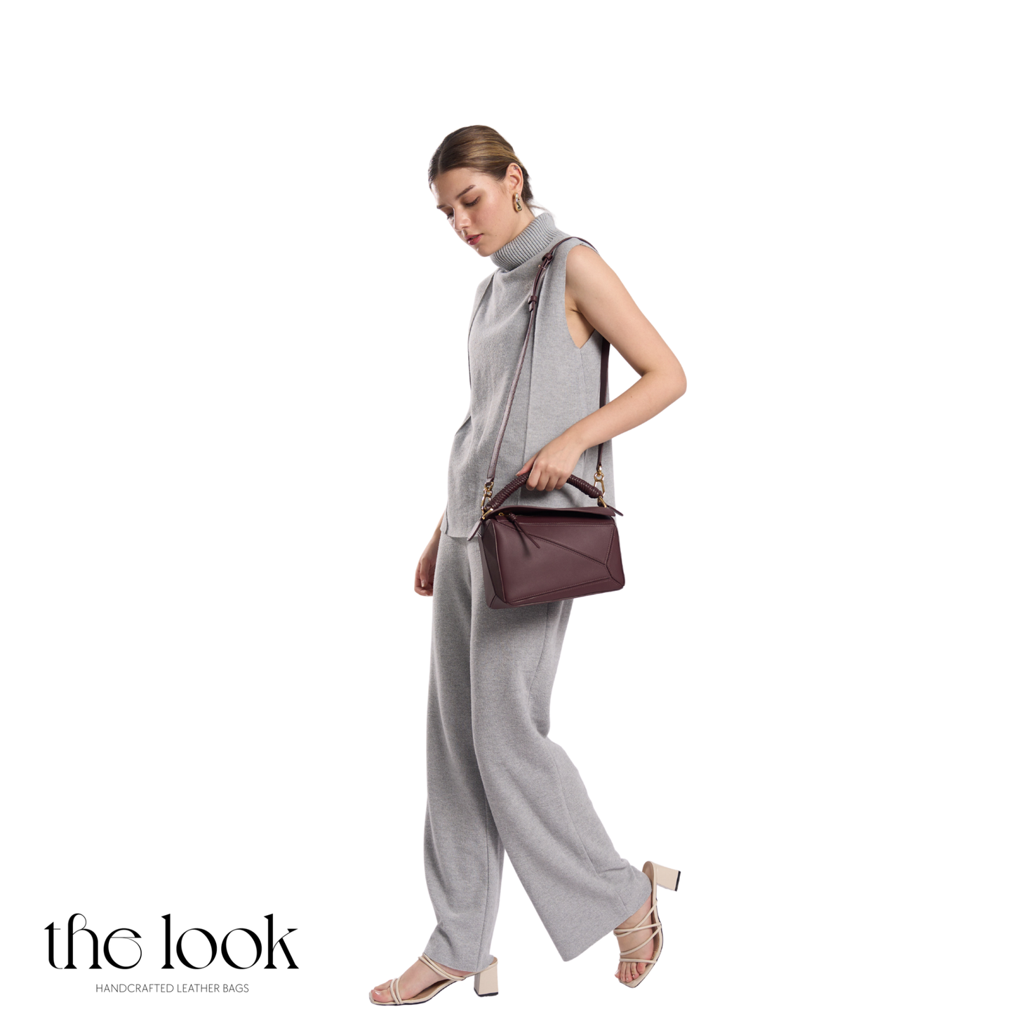 The Braided Mosaic Medium Crossbody- Elité Edition