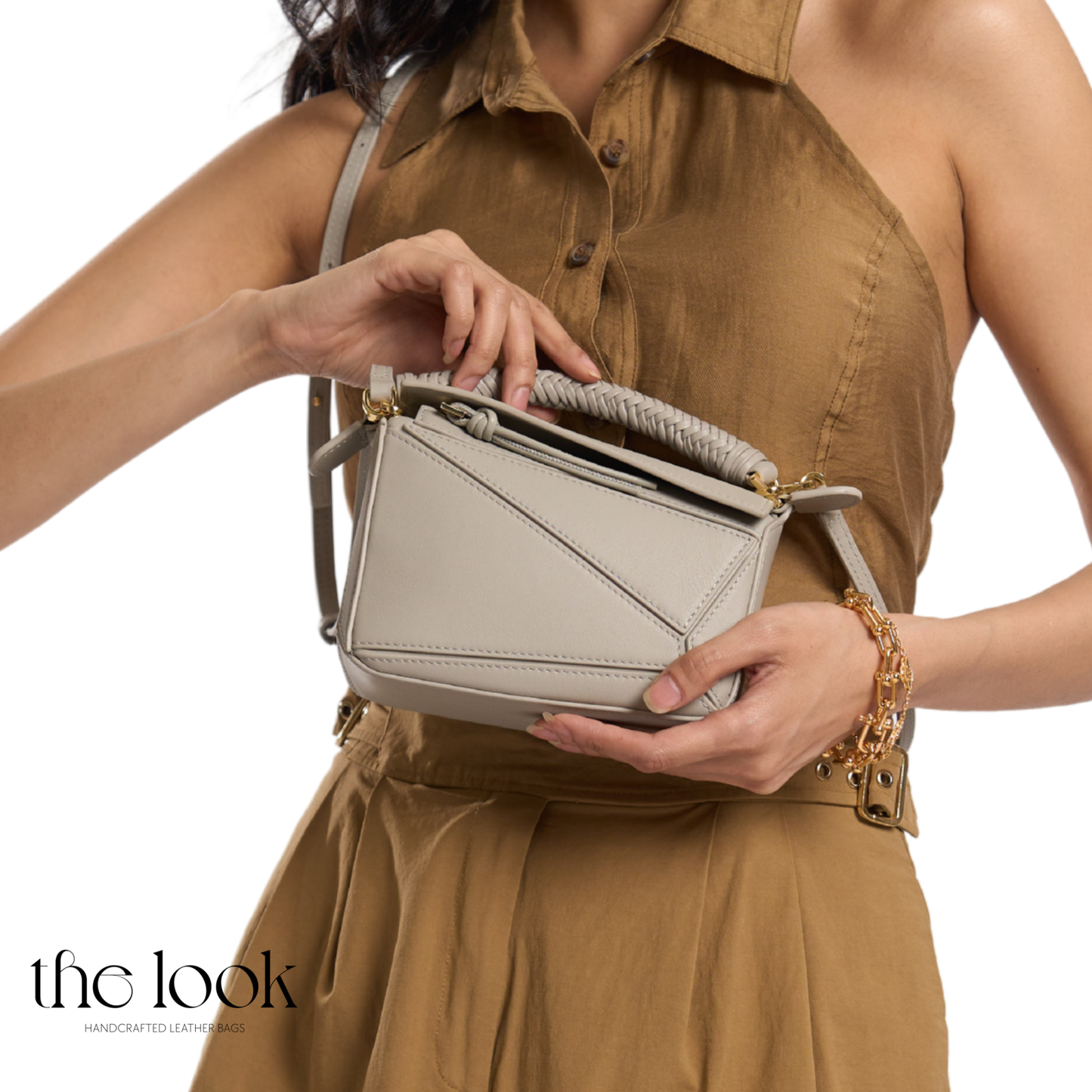 The Braided Mosaic Mini Crossbody- Elité Edition