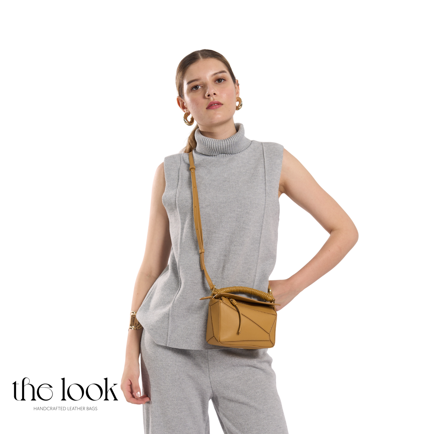 The Braided Mosaic Mini Crossbody- Elité Edition