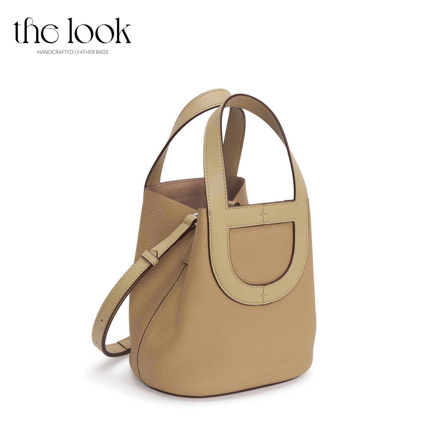 The Portia Nautical Crossbody Bucket Bag