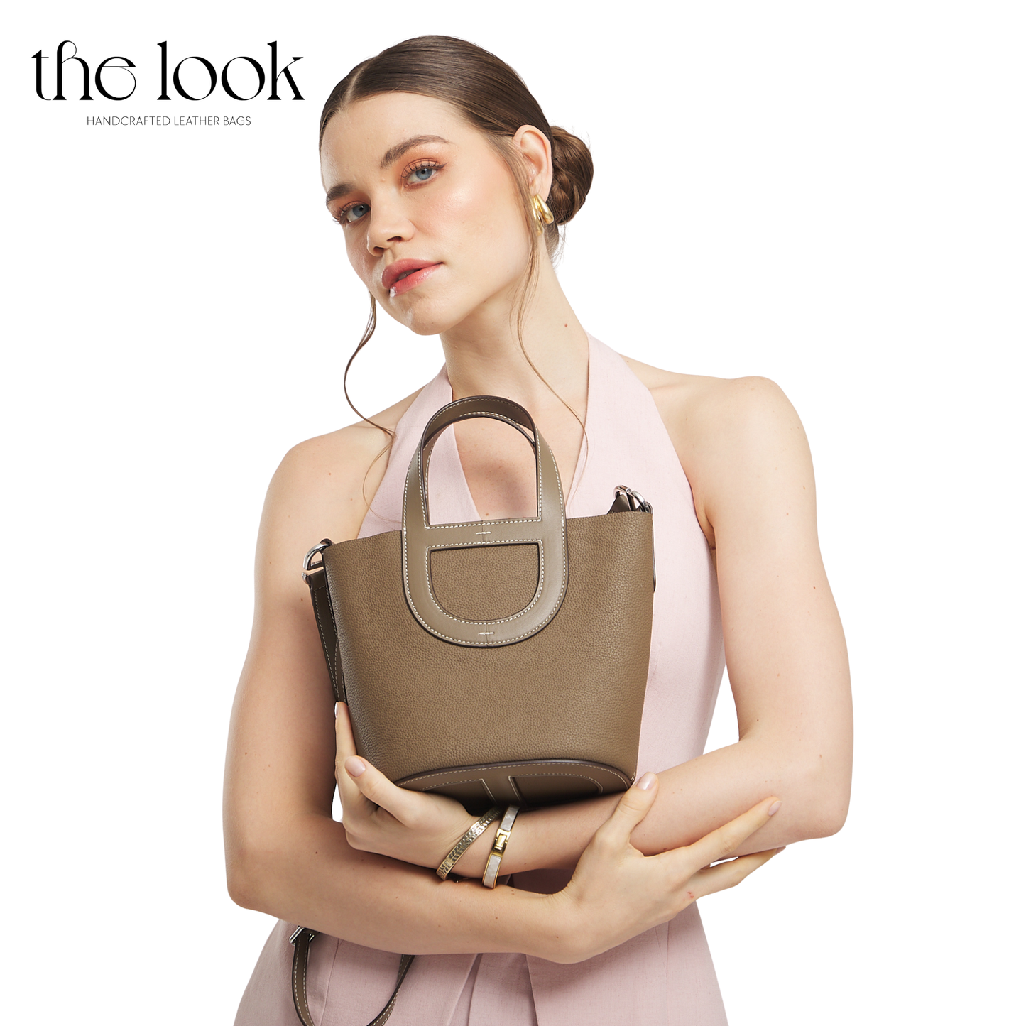 The Portia Nautical Crossbody Bucket Bag