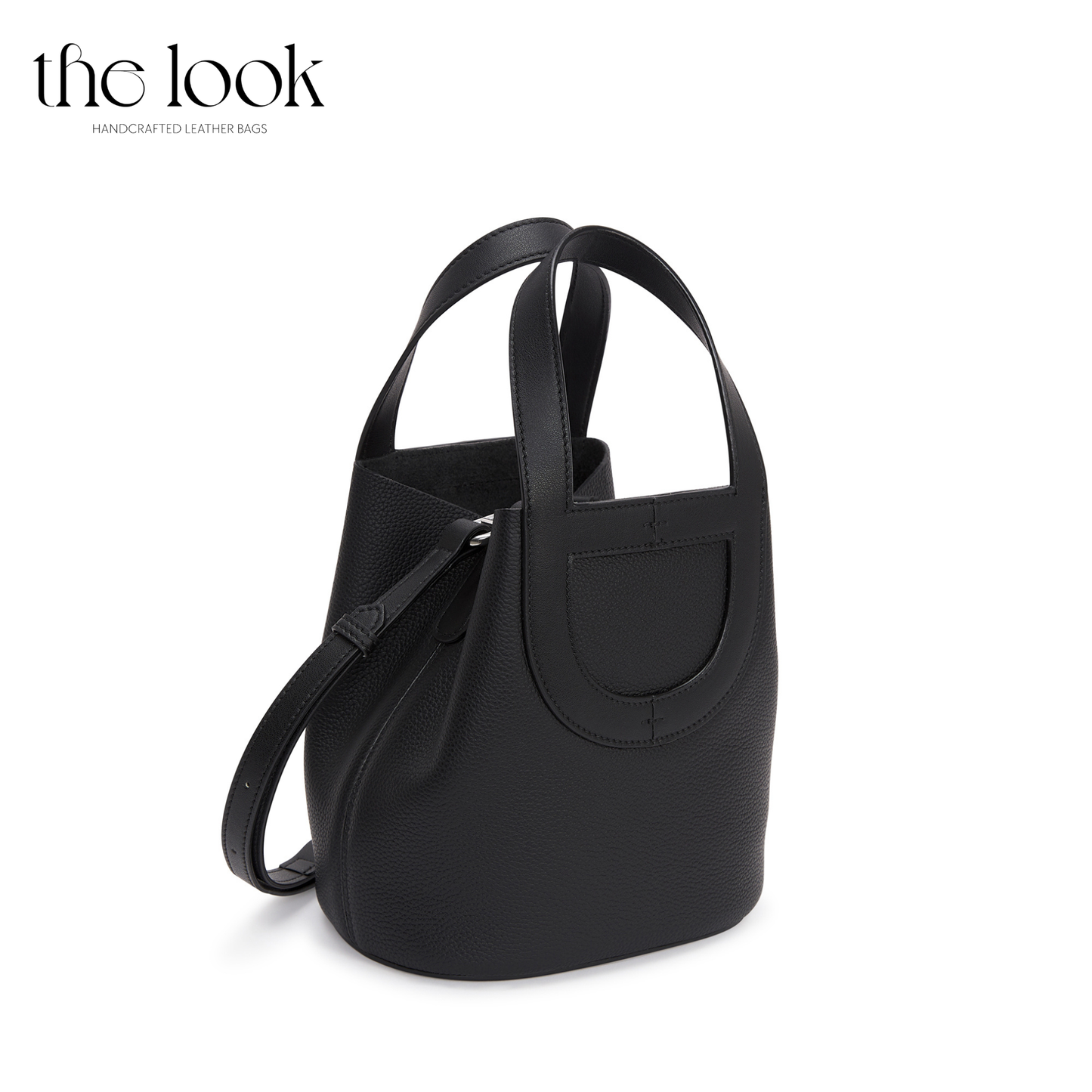 The Portia Nautical Crossbody Bucket Bag