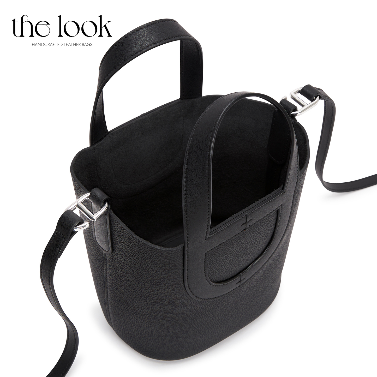 The Portia Nautical Crossbody Bucket Bag