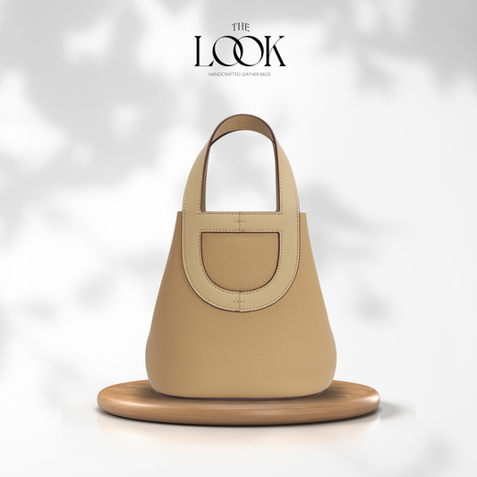 The Portia Nautical Crossbody Bucket Bag